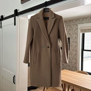 COPY - J.Crew Italian boiled wool top coat. Size 4